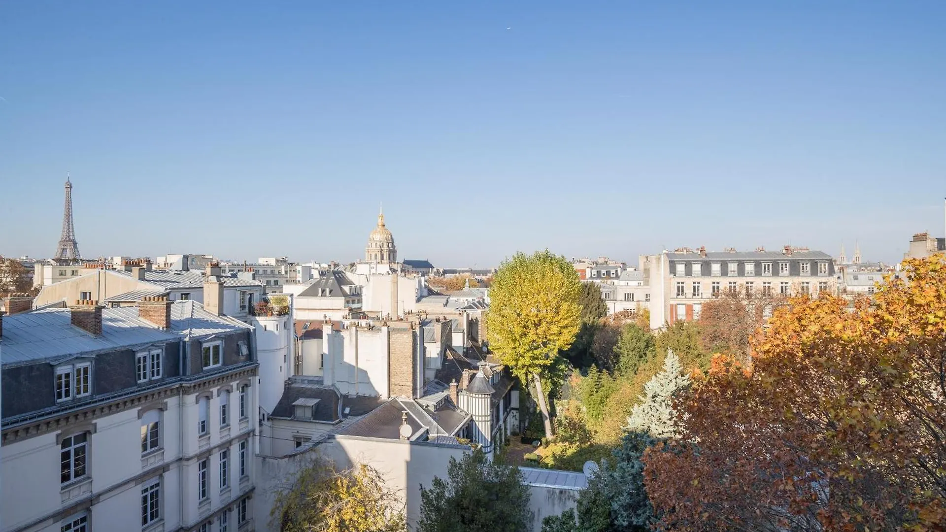 Eiffel Tower View + Terrace Saint Germain Des Pres Apartment Paris
