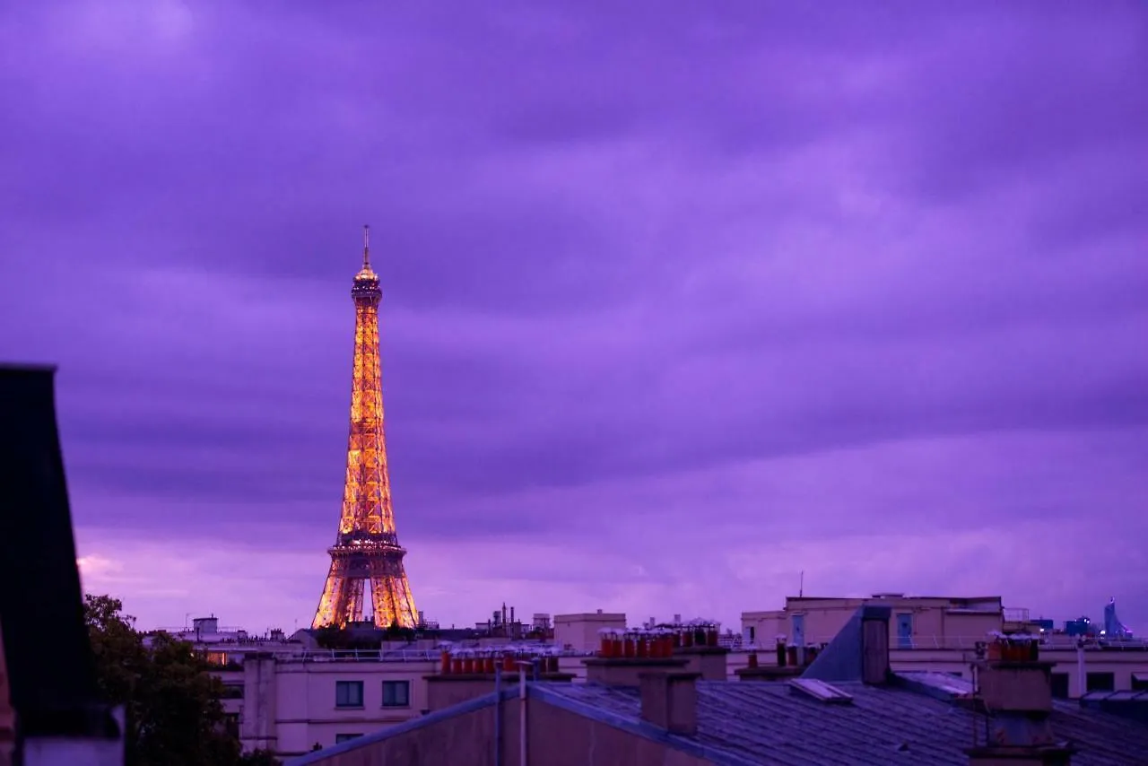 Eiffel Tower View + Terrace Saint Germain Des Pres Apartment Paris